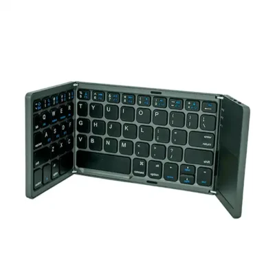 Teclado Bluetooth Plegable Mouse Táctil B033