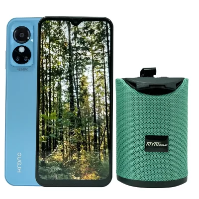 Combo Celular Net Alpha 128GB Con Parlante Mini