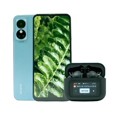 Combo Celular Net Alpha Con Audífonos T30